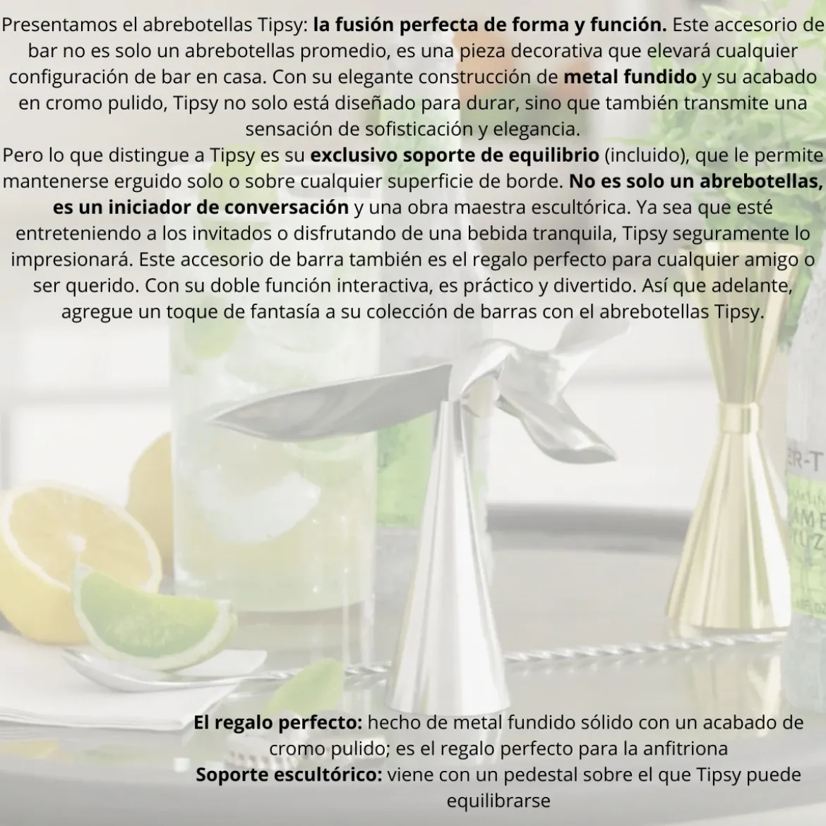 Abrebotellas de pájaro Tipsy Umbra