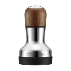 Accesorio para airear y nivelar el café molido de acero inox y madera de nogal Sage