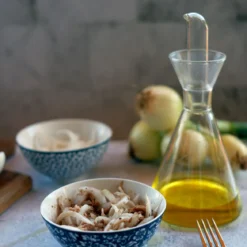 Aceitera antigoteo de cristal Galo Mercadé