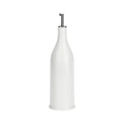 Aceitera cilíndrica de porcelana Menage La Porcellana Bianca