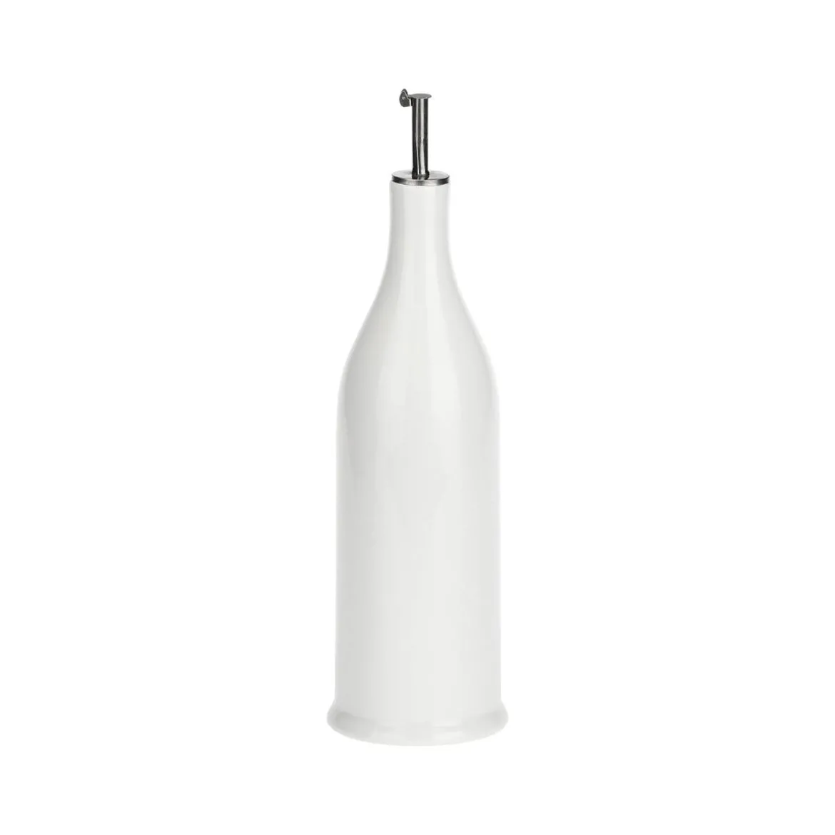 Aceitera cilíndrica de porcelana Menage La Porcellana Bianca