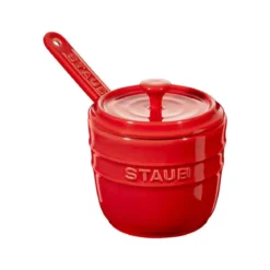 Azucarero cerámico con cuchara Staub