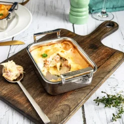 Bandeja de acero inoxidable mini 3-Ply Cristel