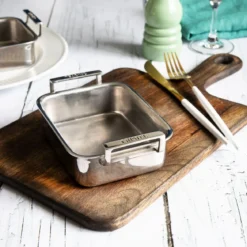 Bandeja de acero inoxidable mini 3-Ply Cristel