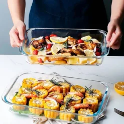 Bandeja de cristal para horno Lock&Lock