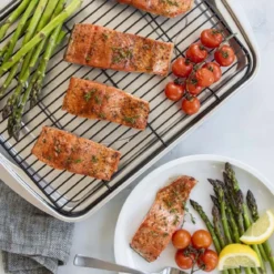 Bandeja para horno con rejilla Naturals® Collection de Nordic Ware