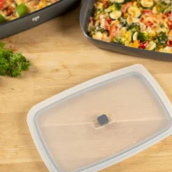 Bandeja rectangular de cristal antiadherente Easy Kuhn Rikon