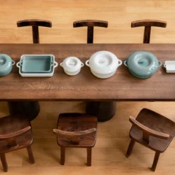 Bandeja rectangular de porcelana francesa Bombance Revol
