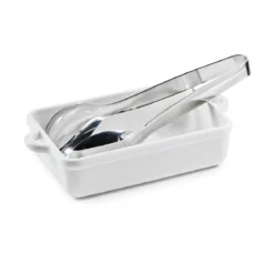 Bandeja rectangular de porcelana francesa Bombance Revol