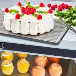 Bandeja rectangular perforada acero inox De Buyer