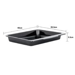 Bandeja rustidera alta esmaltada Wham® Enamel