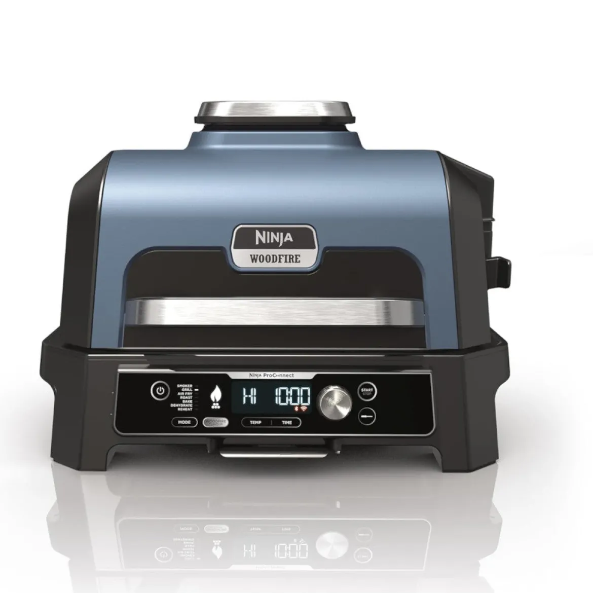 Barbacoa y freidora de aire Woodfire Pro XL Ninja®
