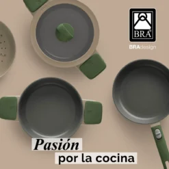 Batería de cocina cerámica 5 piezas Compac Pro Ceramic Bra