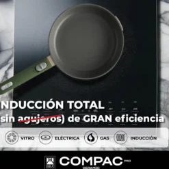 Batería de cocina cerámica 5 piezas Compac Pro Ceramic Bra