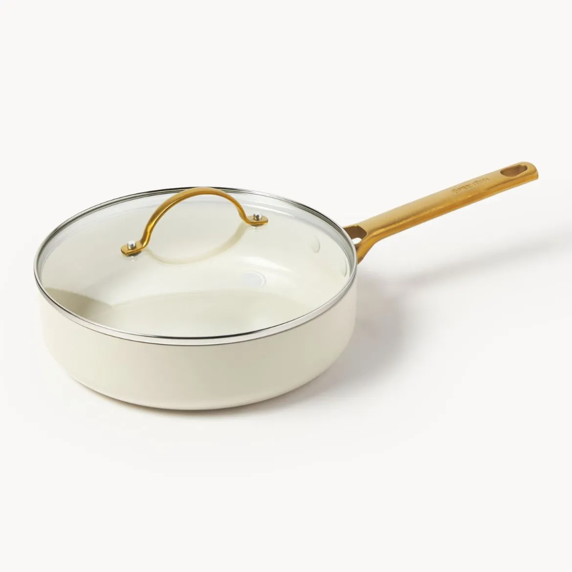 Batería de cocina 6 piezas cerámicas Padova Cream White GreenPan
