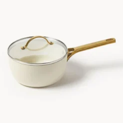 Batería de cocina 6 piezas cerámicas Padova Cream White GreenPan