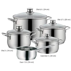 Batería de cocina WMF Diadem Plus
