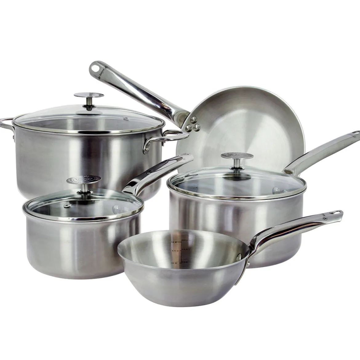 Batería de 8 piezas Alchimy De Buyer