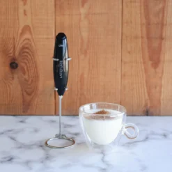 Batidor espumador para leche Cilio (con soporte)