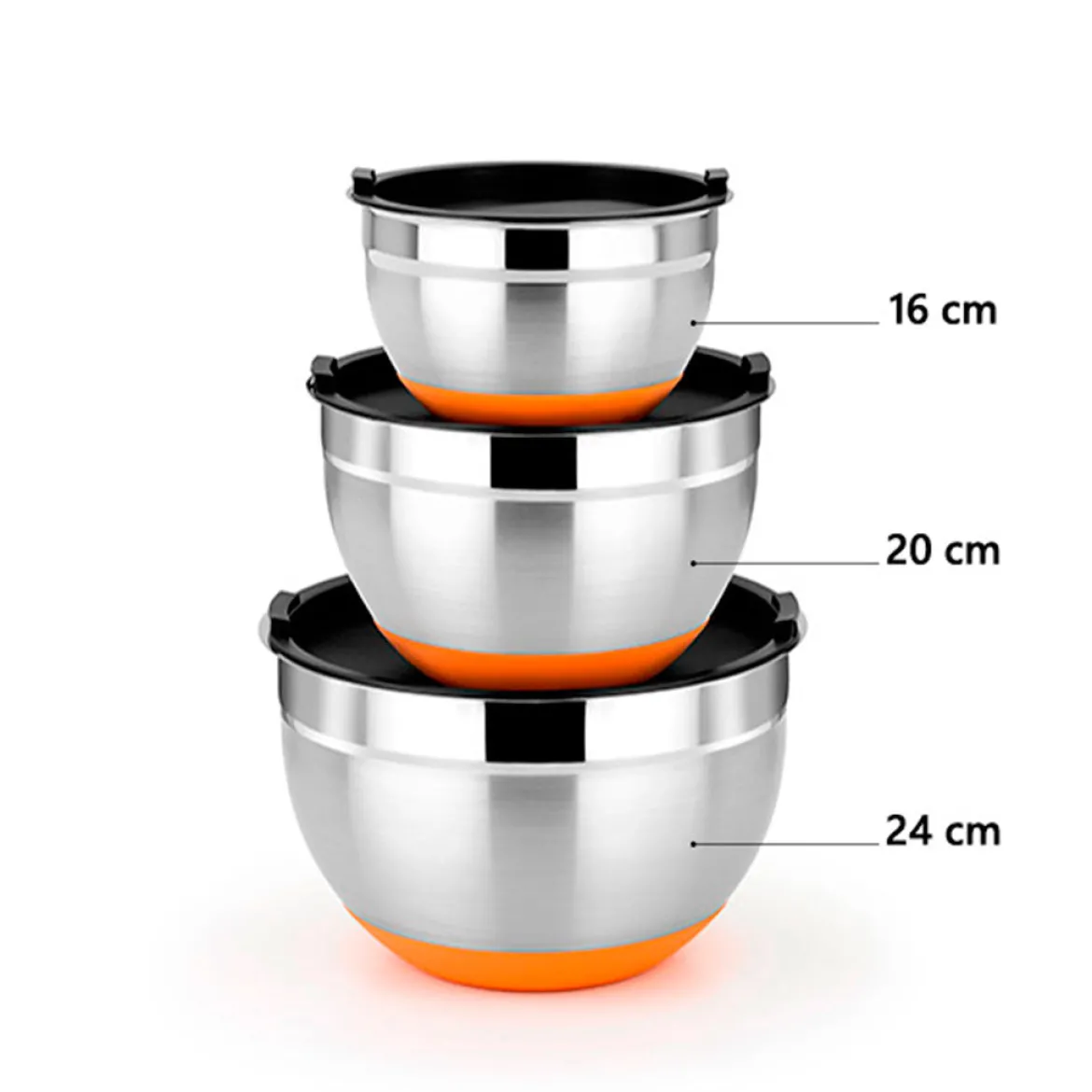 Bol acero inox Efficient de Bra