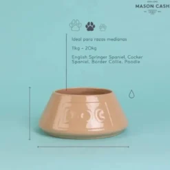 Bol cerámico antivuelco para mascotas Cane Mason Cash