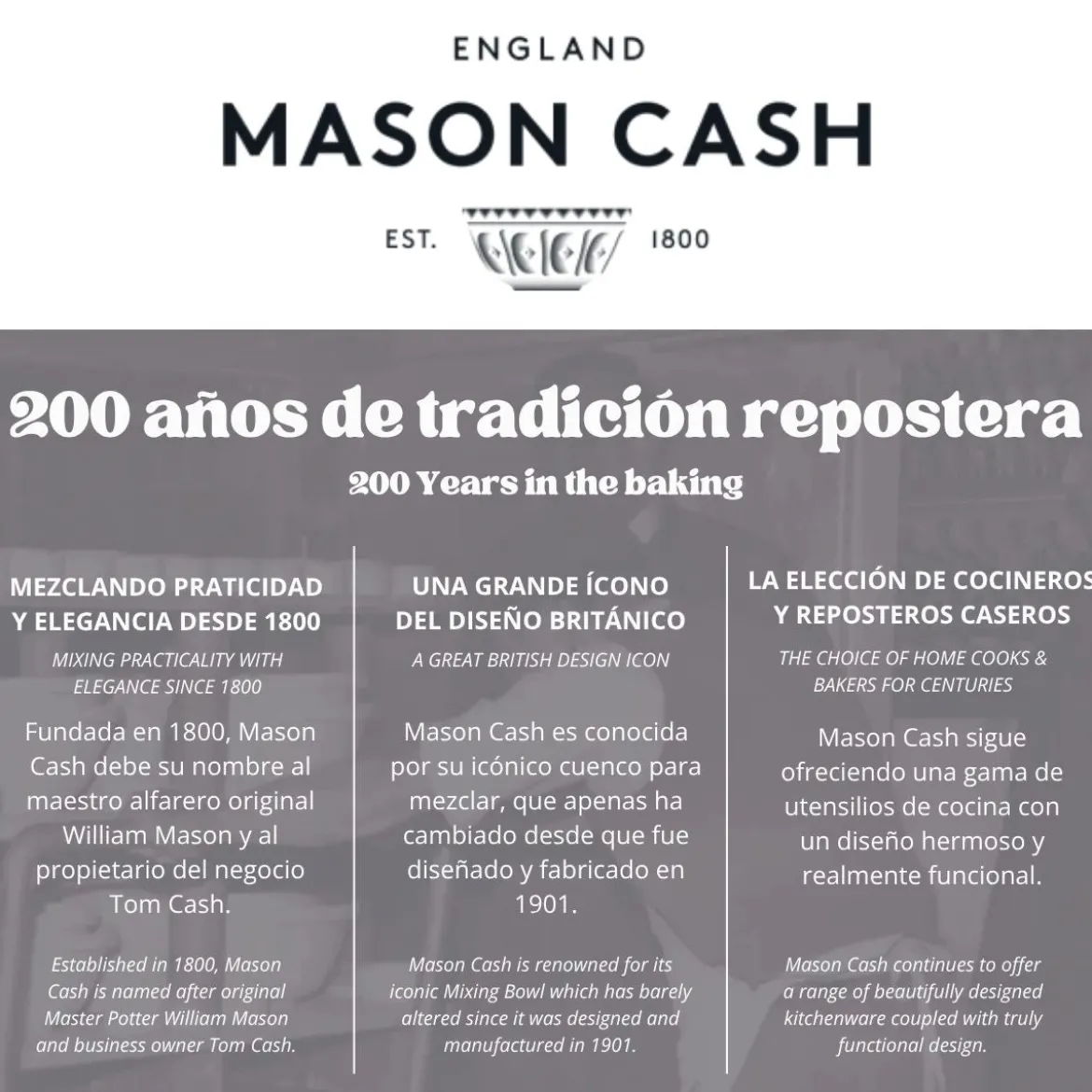 Bol cerámico Mason Cash