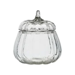 Bol de cristal con tapa Pumpkin Affari of Sweden
