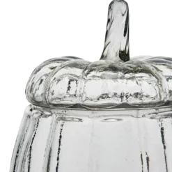 Bol de cristal con tapa Pumpkin Affari of Sweden