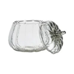 Bol de cristal con tapa Pumpkin Affari of Sweden