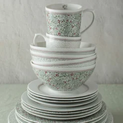 Bol ensaladera 23 cm de porcelana Wild Clematis Laura Ashley