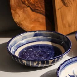 Bol o plato hondo cerámico para servir Selbrae