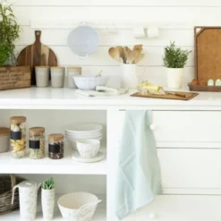 Bote de cristal de almacenamiento con etiqueta KitchenCraft Natural Elements