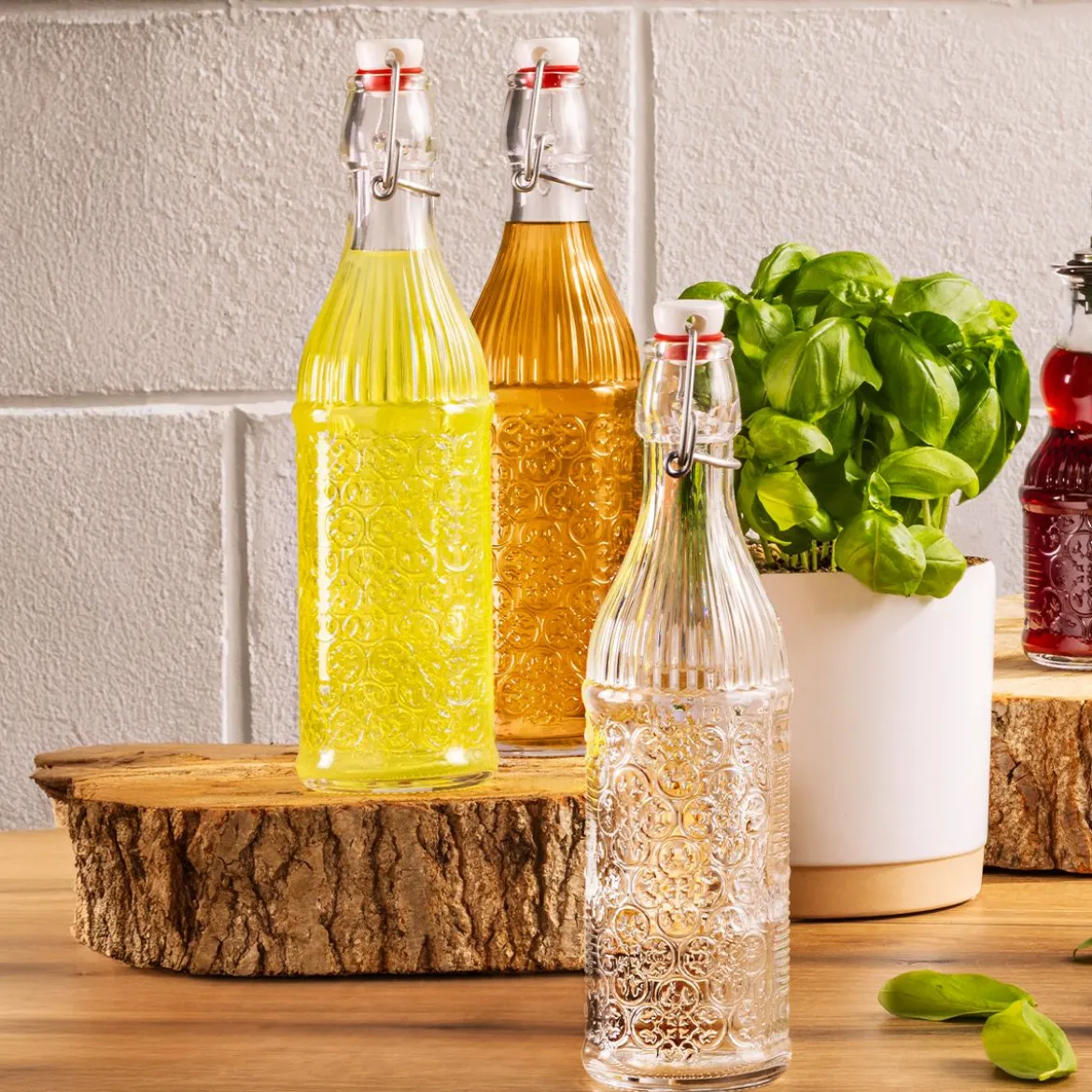 Botella de cristal Heritage Bormioli Rocco