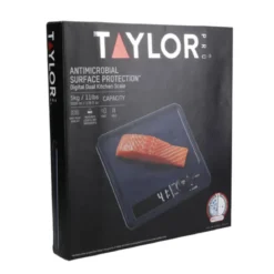 Báscula de cocina digital Taylor Pro antibacteriana dual 5Kg