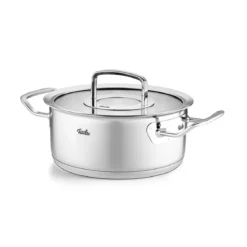 Cacerola acero inoxidable con tapa de cristal Original-Profi Collection® Fissler