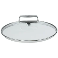 Cacerola alta de acero inoxidable 5-Ply con tapa Castel'Pro Cristel