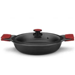Cacerola baja antiadherente con tapa Bra Infinity