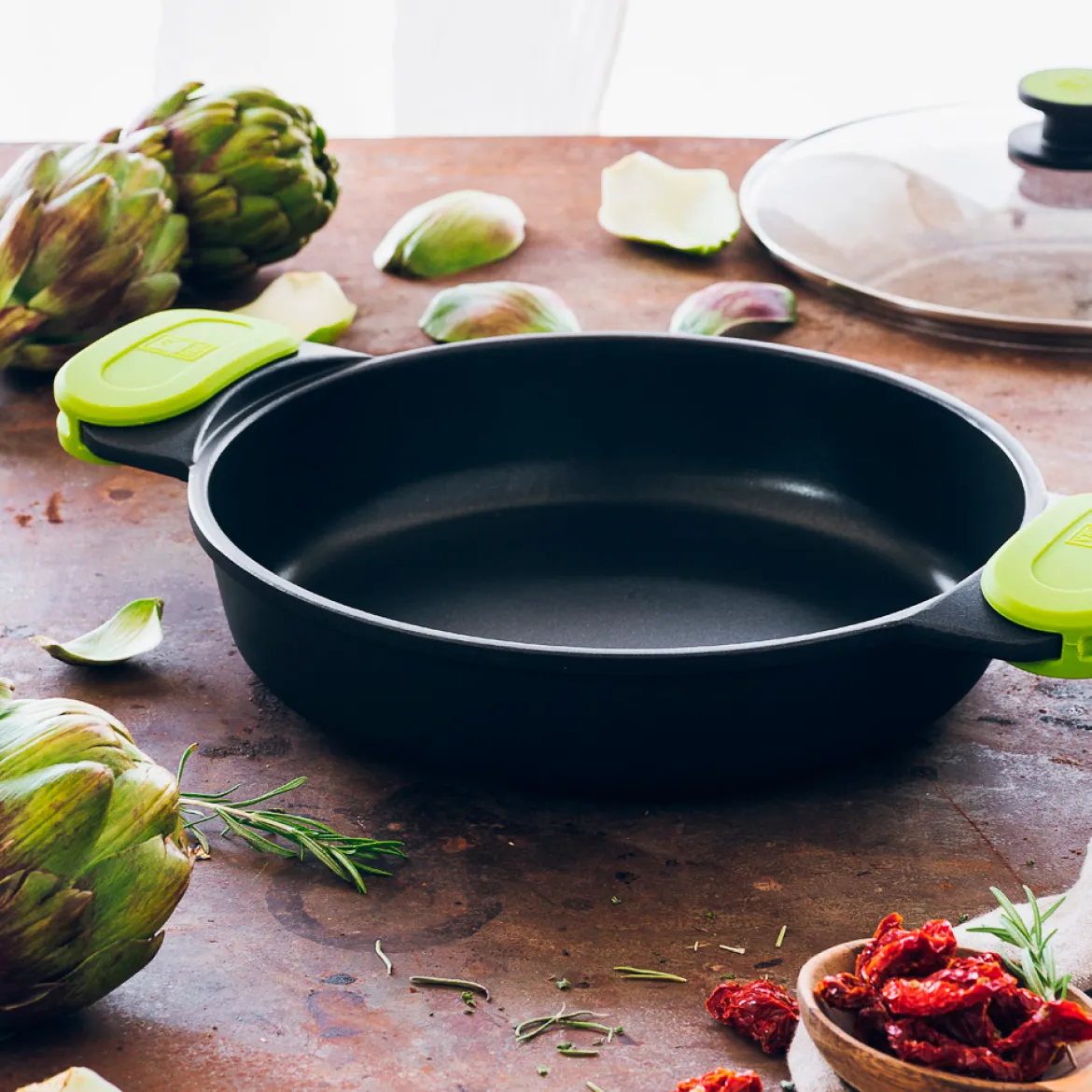 Cacerola baja antiadherente Foodie BRA