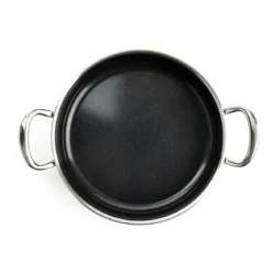 Cacerola baja cerámica con exterior acero inoxidable Premiere GreenPan