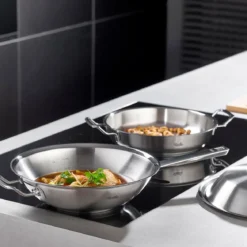 Cacerola baja tipo paellera 28cm de acero inox Original-Profi Collection® Fissler