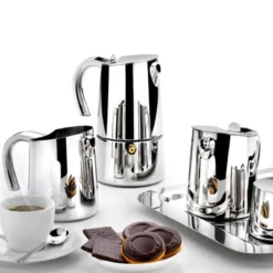 Cafetera Bra Bella de acero inoxidable