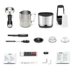 Cafetera espresso automática con molinillo y pantalla táctil The Oracle™ Dual Boiler Sage
