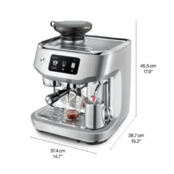 Cafetera espresso automática con molinillo y pantalla táctil The Oracle™ Dual Boiler Sage