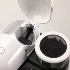 Cafetera Espresso Moderna con molinillo Ariete