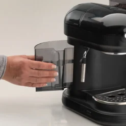 Cafetera Espresso Moderna con molinillo Ariete