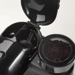Cafetera Espresso Moderna con molinillo Ariete
