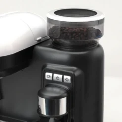 Cafetera Espresso Moderna con molinillo Ariete