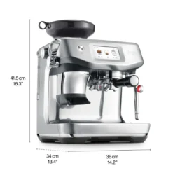 Cafetera Expresso automática con molinillo, pantalla táctil y extracción en frío Barista Touch™ Impress Sage