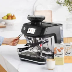 Cafetera Expresso automática con molinillo y pantalla táctil Barista Touch Impress Sage