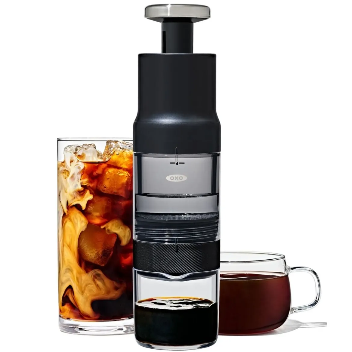 Cafetera portátil manual para café caliente y cold brew Rapid Brewer OXO